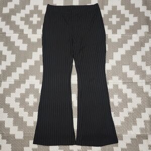 H&M Divided Charcoal Striped Pants